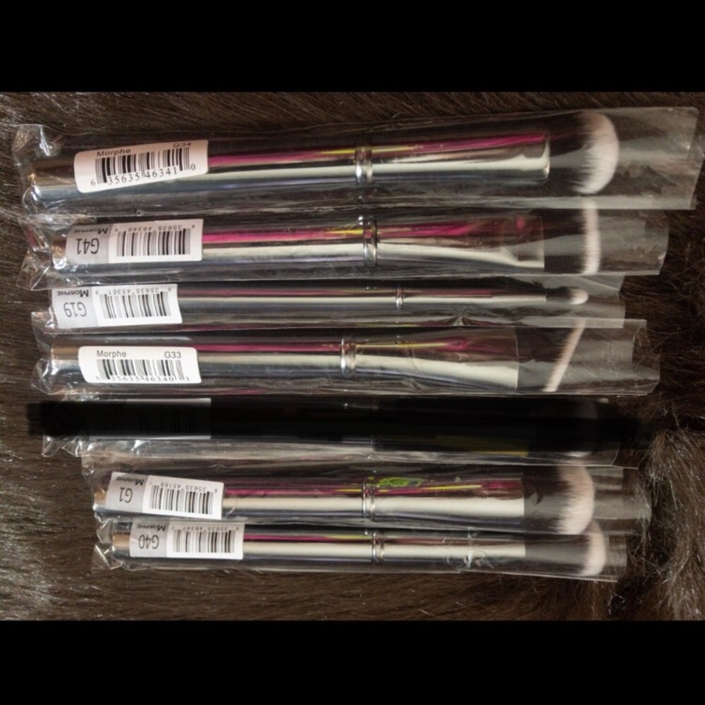 NWT Morphe Pewter Brush Set